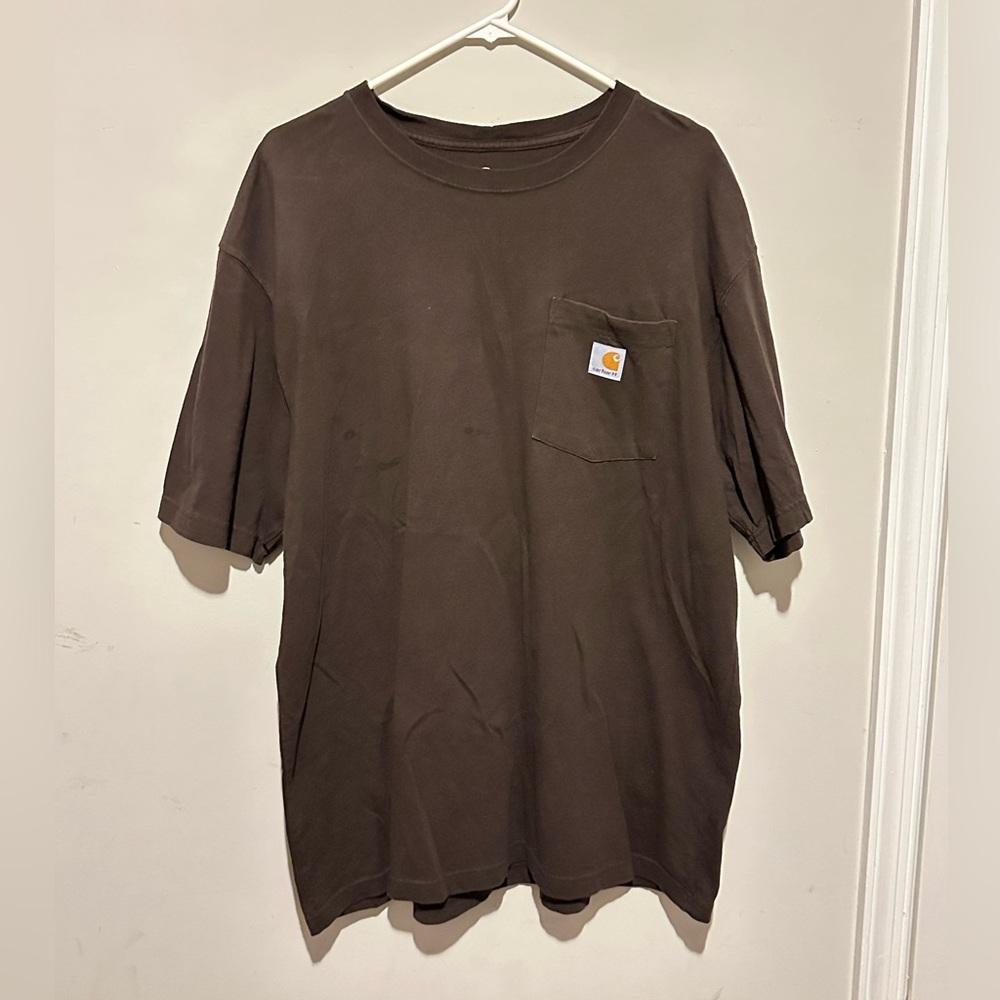 Brown Carharrt Shirt